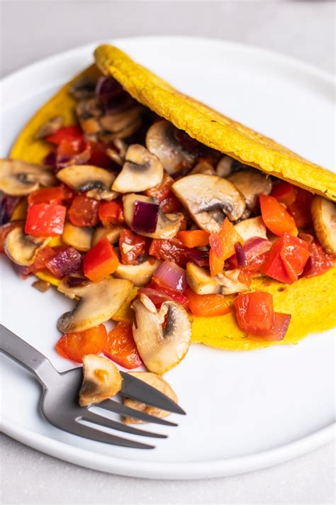 Protein Packed Vegan "Omelette" | Skinny Ms.