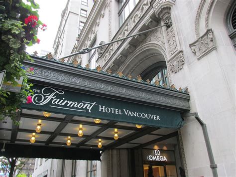 Fairmont Hotel Vancouver in Downtown - Nancy D Brown