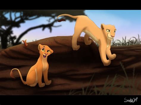 Nala&Kiara - The Lion King Fan Art (15360917) - Fanpop