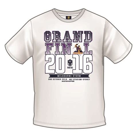 Melbourne Storm NRL 2016 Classic Grand Final Shirt Sizes S-5XL & Kids ...