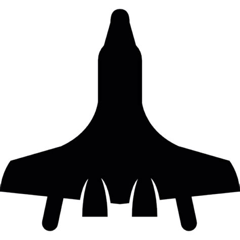 Fighter Jet Silhouette - ClipArt Best