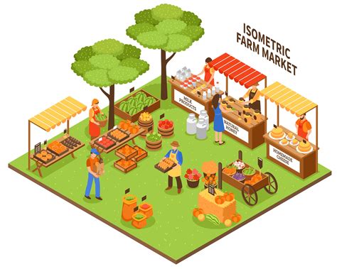 Trade Fair Market Illustration 482526 Vector Art at Vecteezy