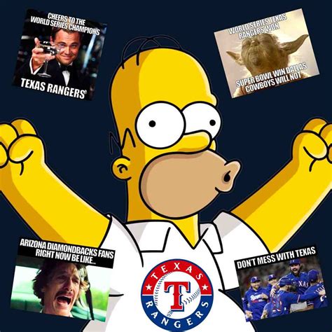 Texas Rangers World Series Champion Memes: Celebrate The Win