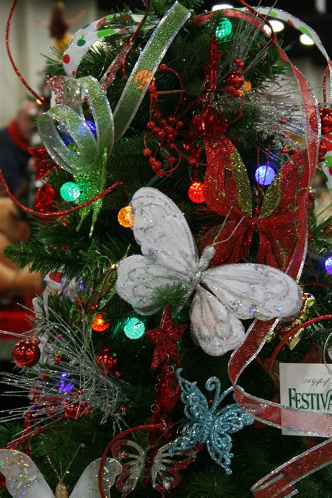 Butterfly Christmas Tree decorated by children | Carter's Ho… | Flickr