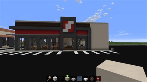 Modern Pizza Restaurant Minecraft Map