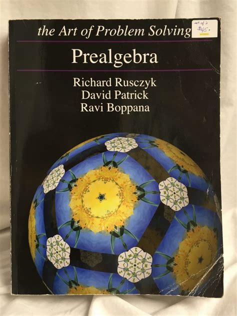 Pre-Algebra: the Art of Problem Solving - set of 2 - SCAIHS South Carolina Association of ...