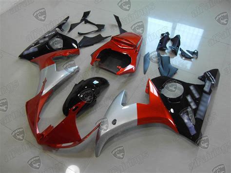 2003 2004 2005 Yamaha YZF-R6 / Yamaha R6S custom fairing kit - alFairings