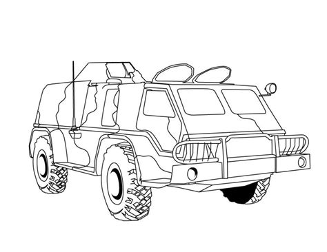 Slingshot Vehicle Coloring Pages