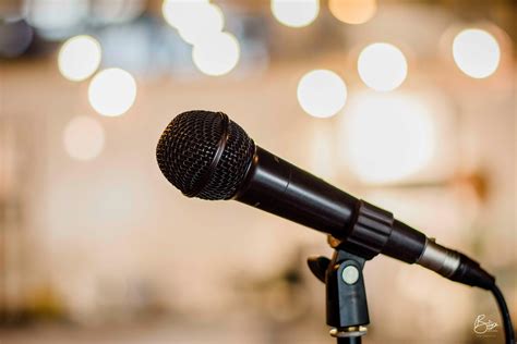 Free stock photo of bokeh, mic, microphone