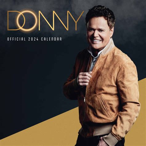 Donny Osmond Tour Dates 2024 Calendar - Jorey Malanie