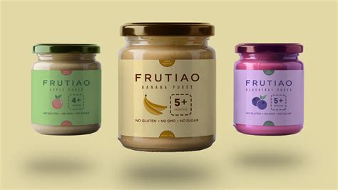 Fruit Puree Packaging :: Behance