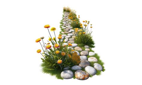 grass gravel path . AI Generated 28574003 PNG