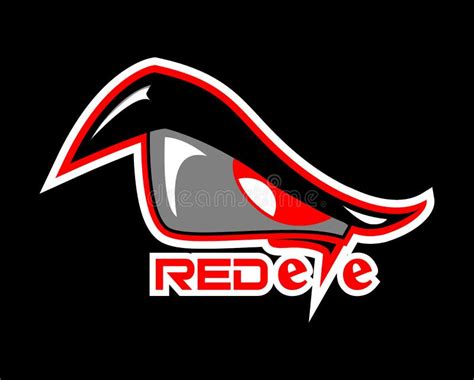 Red Eye Concept Logo, Eye Logo, Concept Logo, Red Eye Logo Stock Vector ...