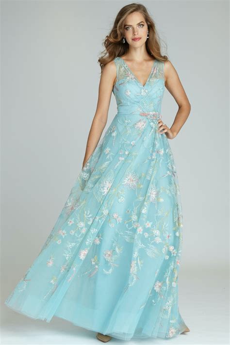 Aqua blue dress with floral overlay #affiliate #dresses #blacktie #weddingguest # ...