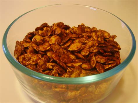 Spicy Roasted Squash Seeds – Savored Grace