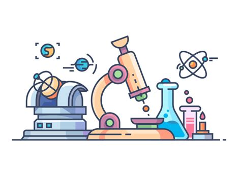 Science and research illustration | Chemistry art, Science illustration, Science icons