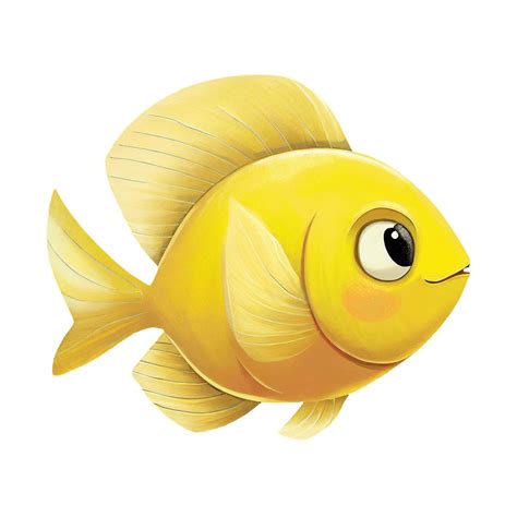 Premium Vector | Golden yellow aquarium fish clipart vector - Clip Art ...