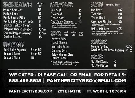 Panther City BBQ Catering | Ft. Worth, Texas – Simply Smoking Ya'll