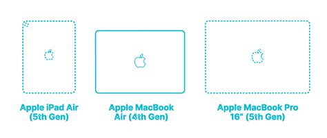 Apple MacBook Air (4th Gen) Dimensions & Drawings | Dimensions.com