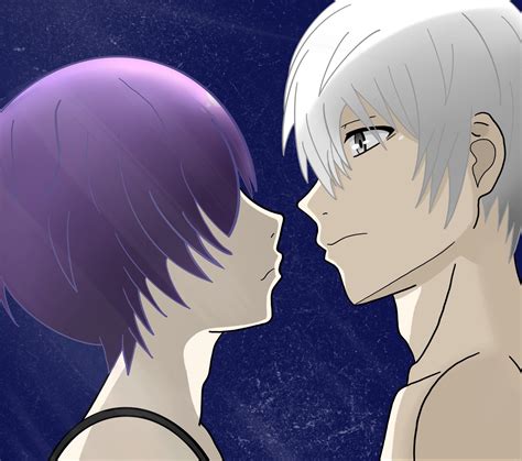 First kiss. ️ My digital drawing of Touka and Kaneki : r/TokyoGhoul