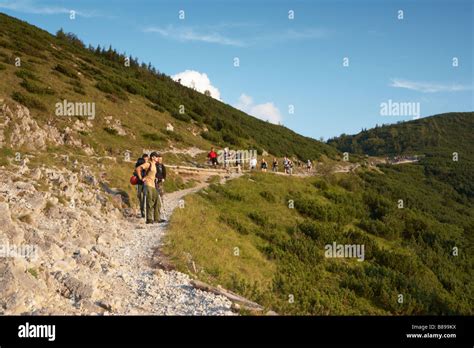 hiking in the Tatra mountains Stock Photo - Alamy