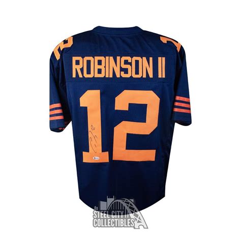 Allen Robinson Autographed Chicago Custom Football Jersey - BAS COA | Steel City Collectibles