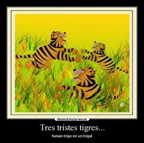 Tres tristes tigres... | Desmotivaciones