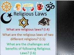 Religious Laws | Teaching Resources