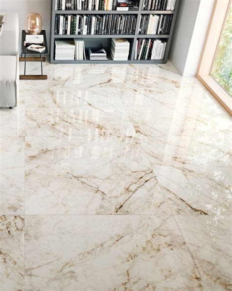 Cuarzo Reno Polished Porcelain Tile 60x120 cm - Ivy Tile