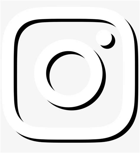 Instagram White Logo - Instagram Logo Png White Outline PNG Image | Transparent PNG Free ...