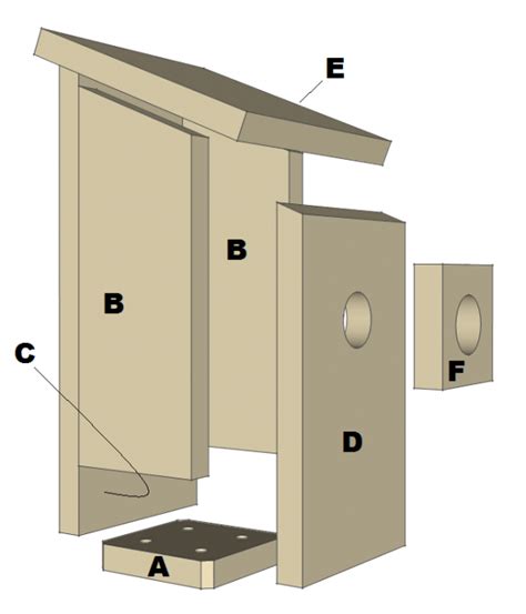 Plans For A Bluebird House - House Plans