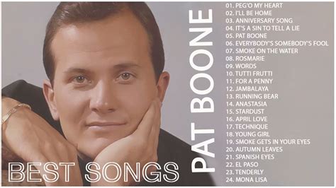 Pat Boone Greatest Hits Full Albums 2022 Pat Boone Best Songs Golden Oldies - YouTube