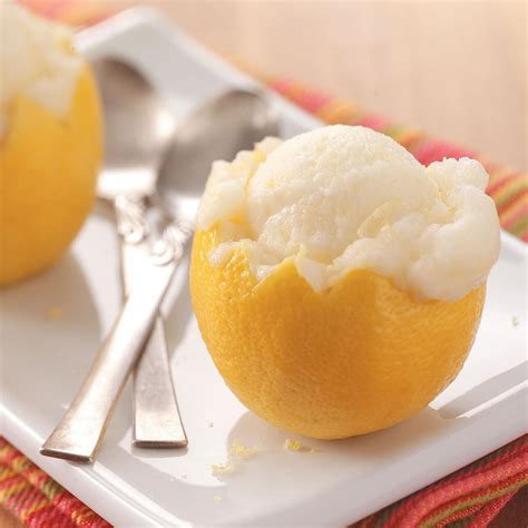 Lemon Sorbet Recipe | Taste of Home