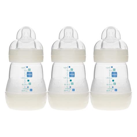 MAM Anti-Colic 5 Ounce Bottle 3 Pack | Anti colic bottles, Mam bottles, Bottle