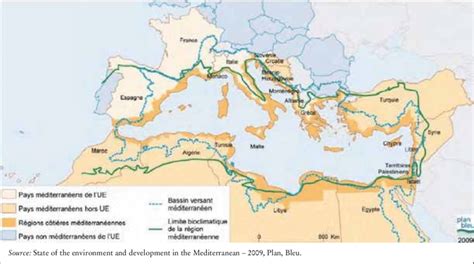 Map of the Mediterranean basin | Download Scientific Diagram