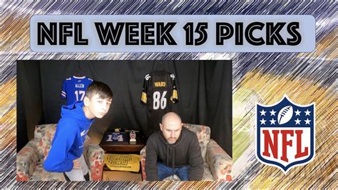 NFL Week 15 Predictions - YouTube