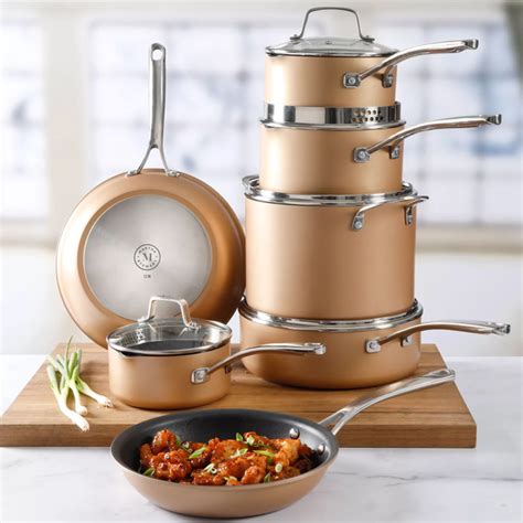 Martha Stewart 12-Piece Hard Anodized Aluminum Cookware Set - Walmart.com - Walmart.com