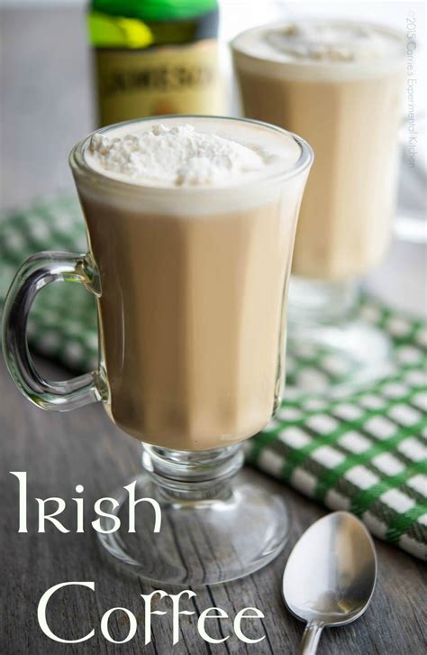 How to Make Irish Coffee - Carrie’s Experimental Kitchen