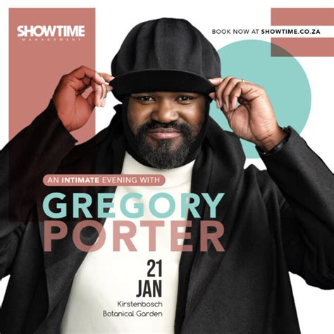 An intimate evening with Gregory Porter – (SOLD OUT) - SANBI