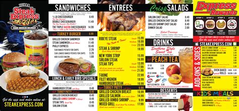 Amarillo, TX Menu :: Steak Express - Steak Delivery