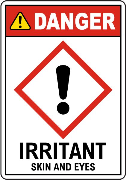 Danger Irritant GHS Sign - Get 10% Off Now