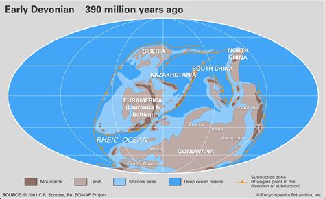 Devonian Period | Definition, Climate, Animals, Plants, Timeline, Map, & Facts | Britannica