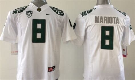 Oregon Ducks #8 Marcus Mariota 2014 White Limited Kids Jersey on sale ...