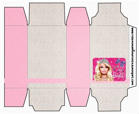 Barbie Box Template