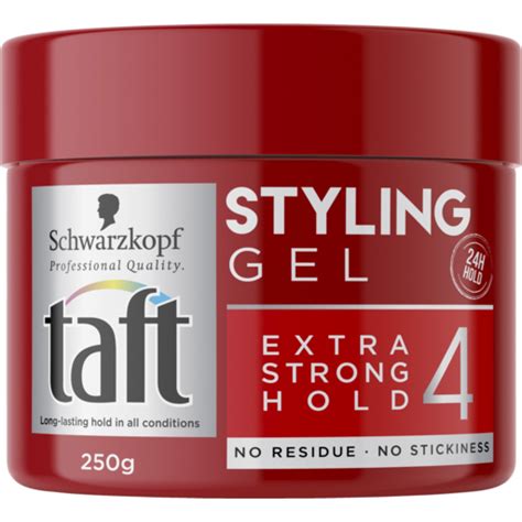 Schwarzkopf Taft Extra Styling Extra Strong Hold Hair Gel 250g | Drakes Online Shopping | Newton