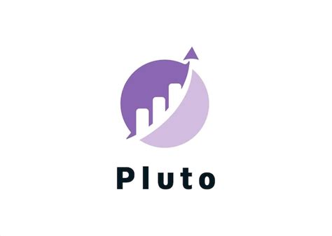 Premium Vector | Pluto planet logo design