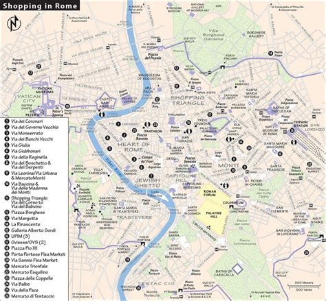 Rome Bus Map English