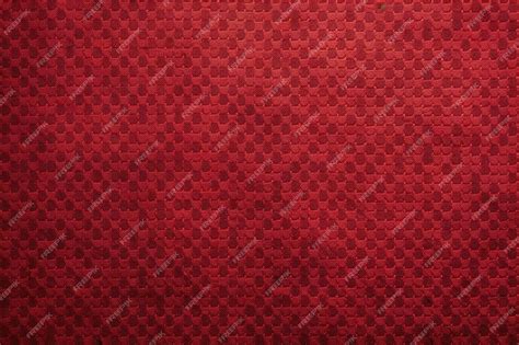 Premium AI Image | Red fabric texture for background Abstract ...