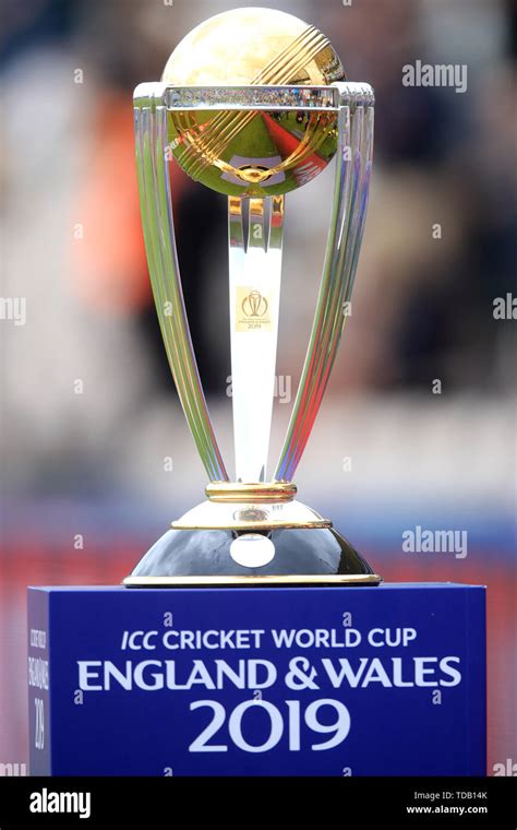 A general view cricket world cup trophy hi-res stock photography and ...