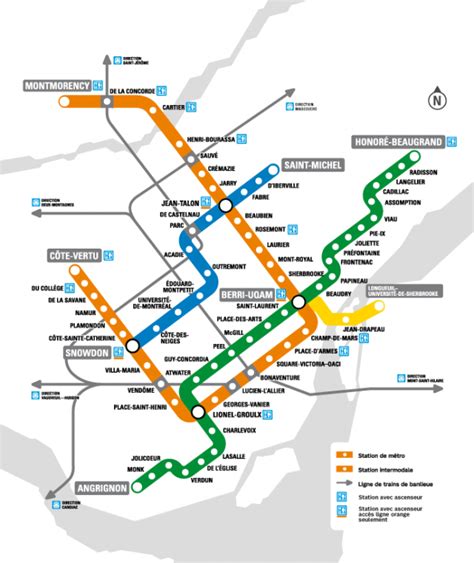 Accès au métro par ascenseur | Société de transport de Montréal